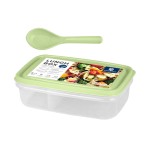 Lunch Box with Spoon and Fork 1237