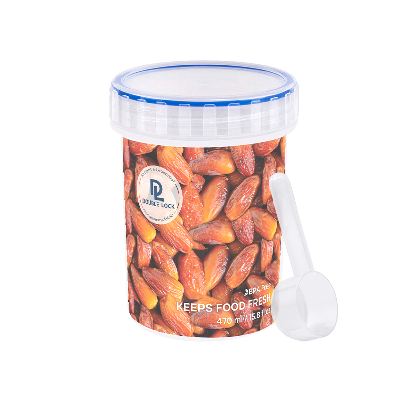 Airtight Canister with Spoon 1354