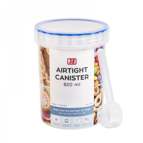 Airtight Canister with Spoon 1355