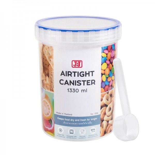 Airtight Canister with Spoon 1356