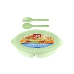 Lunch Box with Spoon and Fork 4605
