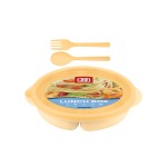 Lunch Box with Spoon and Fork 4605