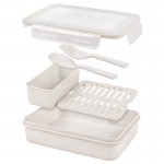 Lunch Box with Spoon and Fork 9316-1