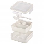 Removable Compartments with Spoon and Fork 9323-3