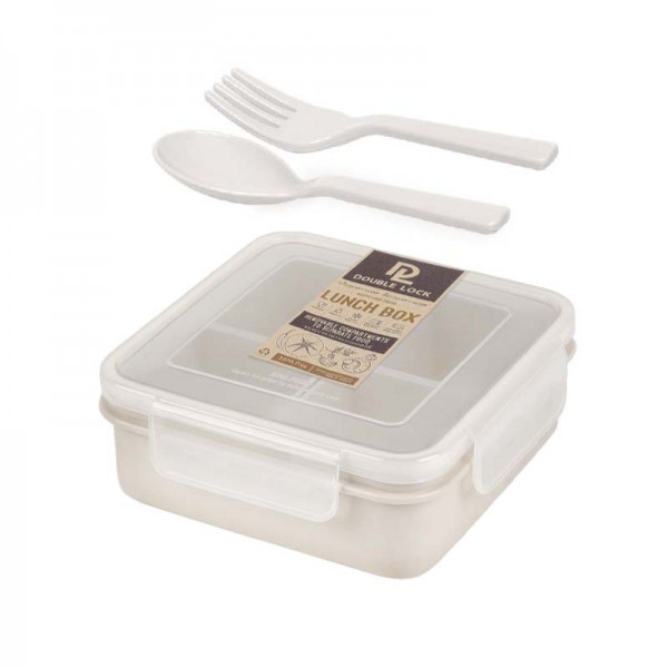 Removable Compartments with Spoon and Fork 9323-4
